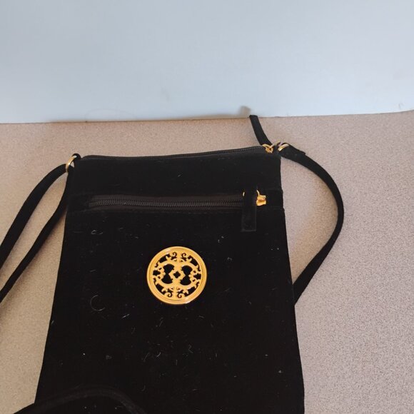 Vintage 1970s Velour Shoulder Bag - Picture 3 of 5